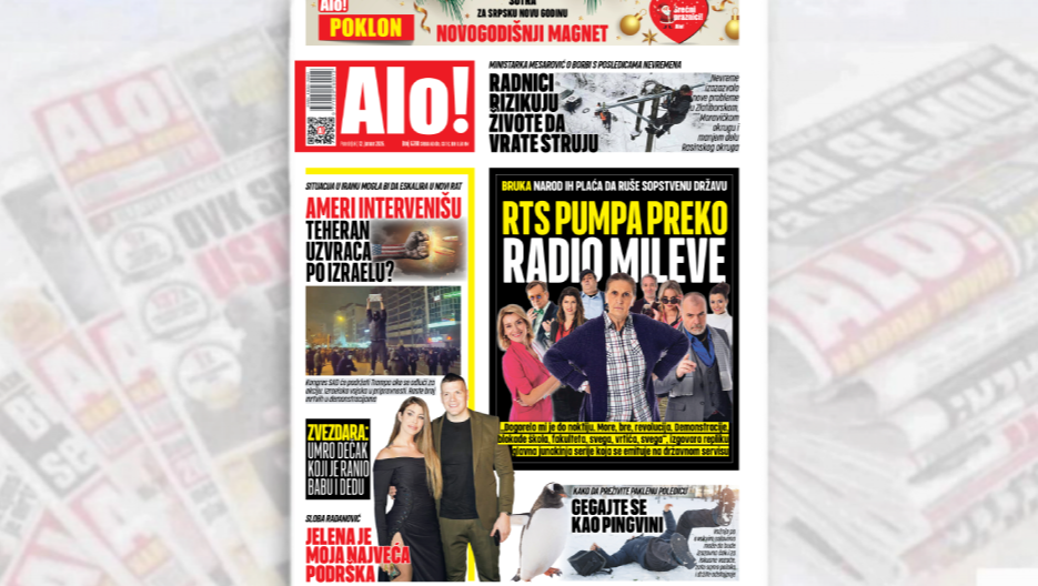 RTS PUMPA PREKO RADIOMILEVE Narod ih plaća da ruše sopstvenu državu